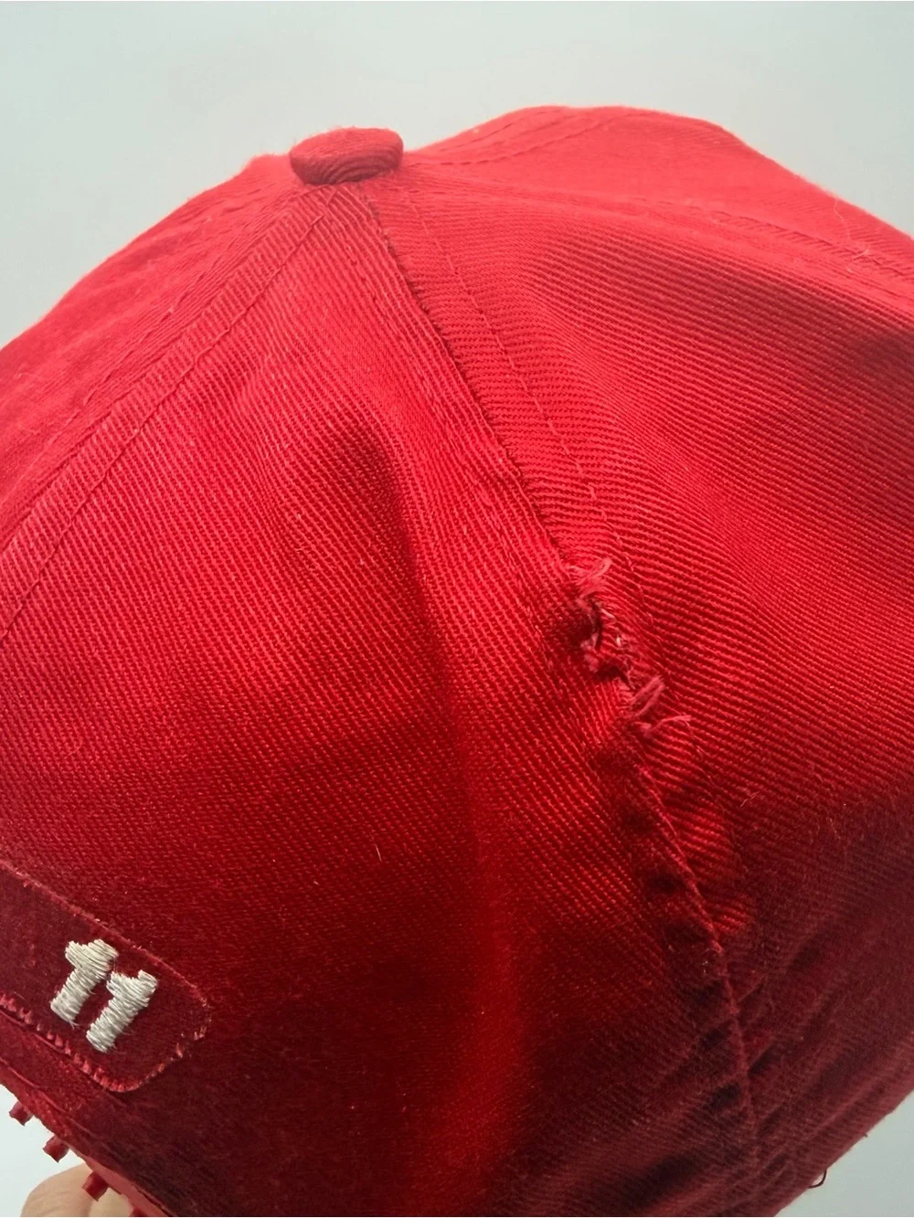 Vintage 90s AJD Cincinnati Reds Barry Larkin #11 Hat USA Made SnapBack MLB